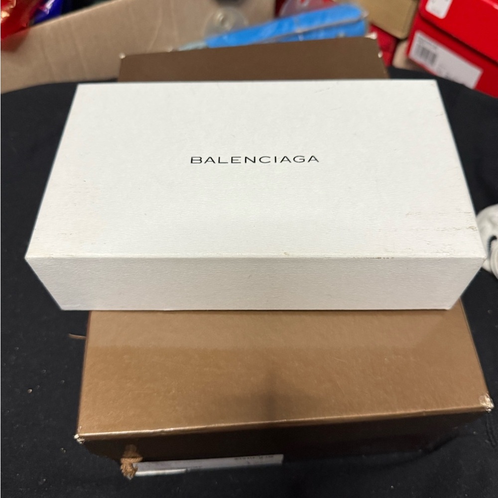 Balenciaga White Box with wallet